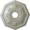Ekena Millwork Nottingham Ceiling Medallion (Fits Canopies up to 4 5/8"), 18"OD x 3 1/2"ID x 1 1/2"P, Flash Copper CM18NTFCS - alternate 1